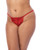 Sequin Embellished Babydoll With G-String - Red 3X/4X