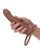 Performance Maxx Rechargeable Ribbed Dual Penetrator - Brown
