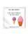 Warm Human To Be Licked Properly Mini Card & Charm