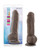 Blush Au Natural 10" Big Boy Realistic Dildo With Balls - Chocolate