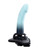 VeDO Duo Silicone Dildo With Harness - Turquoise/Black