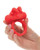 Couple's Enhancer Silicone Rechargeable The Matador Enhancer With Triple Stimulation - Red