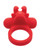 Couple's Enhancer Silicone Rechargeable The Matador Enhancer With Triple Stimulation - Red