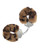 Shots Ouch! Heavy-duty Fluffy Handcuffs - Leopard
