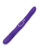 Together Double Delight Double-Ended Vibrating & Thrusting Vibrator - Purple
