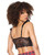 Scallop Stretch Lace Soft Cup Bralette - Black O/S