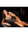 Lace and Mesh Teddy With Removable Backless Panty - Black/Rose Gold LG
