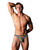 Go Wild Thong With 2 Rings - Animal Multi S/M