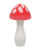 Naughty Bites Muff Shroom Playful Massager - Red/White
