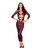 Seamless Gown WithRemovable Shrug 2 pc Set - Cherry Lacquer O/S
