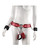 Sex & Mischief Ex's & Oh's Bound & Belted - Red/Black