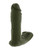 Gender X The Hunk Dual Anal Vibrator With Remote Control - Green