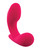 Gender X All About the Bass Curved Stimulator With Remote Control - Pink