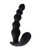 Evolved Bead Me Up Curved Anal Vibrator With Remote Control - Black