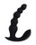 Evolved Bead Me Up Curved Anal Vibrator With Remote Control - Black