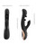 GEM Twin Balls Rabbit Vibrator - Black