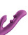 GEM Twin Balls Rabbit Vibrator - Purple