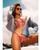 Seductive Garden Floral Mesh Bralette With G-String 2 pc Set - Multi-Color L/XL