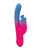 Elation Dual Stimulator With Suction - Blue/Pink