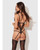 Eden Embroidered Lace & Mesh Teddy With Garters - Black MD