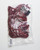 Eden Embroidered Lace & Mesh Teddy With Garters - Dark Red XL