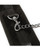 Sei Mio Legs Locked Padded Ankle Restraints - Black