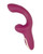 Blaze Heat-Up Thumper Massager - Eggplant