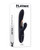 Playboy Pleasure Aureus Dual G-Spot Vibrator - Black