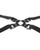 Sportsheets Velvet Noir Adjustable Hog Tie & Cuff Set - Black