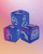 Love to Love Let's Dice With Door Hanger - Blue