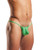 Cocksox Enhancing Pouch Slingshot - Palm Leaf Green MD