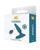 Canna Vibrating Butt Plug With Remote Control - Blue/Green