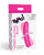 Bang! Tapered Flexible Silicone Bullet - Pink