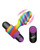 Bang! Vibrating Rainbow Butt Plug