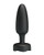 Pretty Love Tarion Thrusting Butt Plug With Multi Color Bottom Light - Black