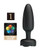 Pretty Love Tarion Thrusting Butt Plug With Multi Color Bottom Light - Black