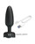 Pretty Love Tarion Thrusting Butt Plug With Multi Color Bottom Light - Black