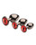 Creature Cocks - Sinister Eyes Red Eye Metal Butt Plug Set