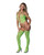 Seamless Strappy Bodystocking - Neon Green O/S