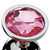 Adam & Eve Pink Gem Anal Plug Large