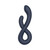Adam & Eve Twisted Temptations Dual-Ended Bendable Vibrator