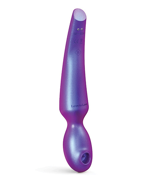 Love to Love Flapping Head Pleaser Wand - Iridescent Night