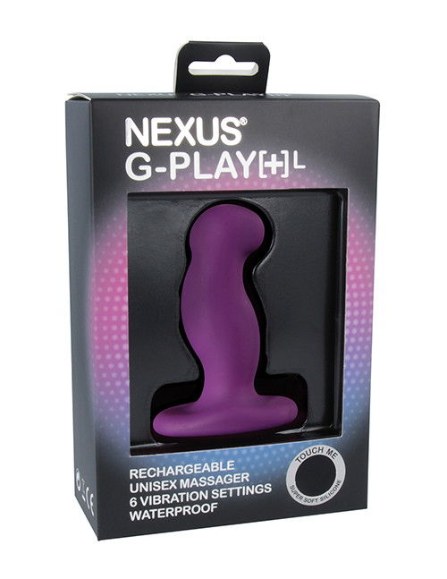 Nexus GPLAYLRG Unisex Rechargeable Vibrator - Purple
