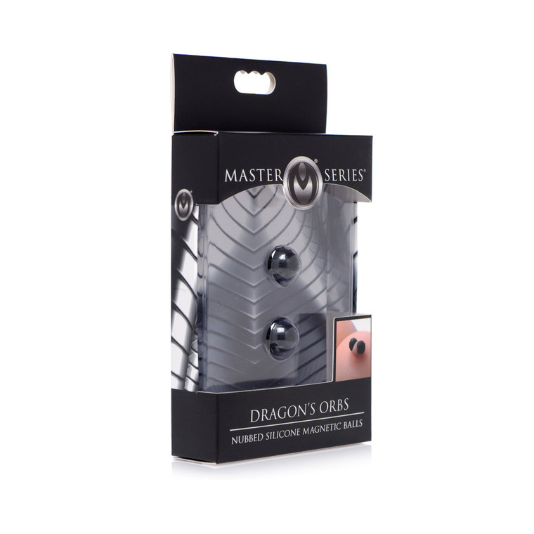 Master Series Dragon's Orbs Nubbed Silicone Magnetic Balls