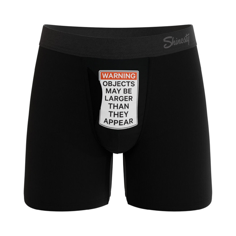 Shinesty The Rear View Size Warning Ball Hammock Pouch Underwear M