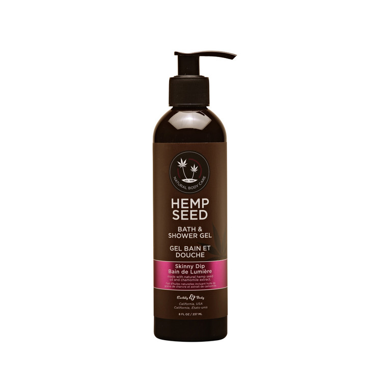 Hemp Seed Bath & Shower Gel Skinny Dip 8 oz.