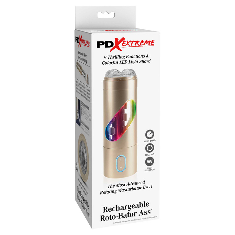 Pipedream Extreme Toyz Rechargeable Roto-Bator Ass