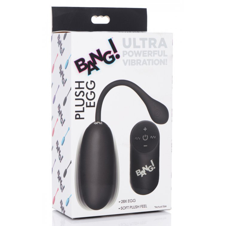Bang! 28X Plush Egg & Remote Control Black