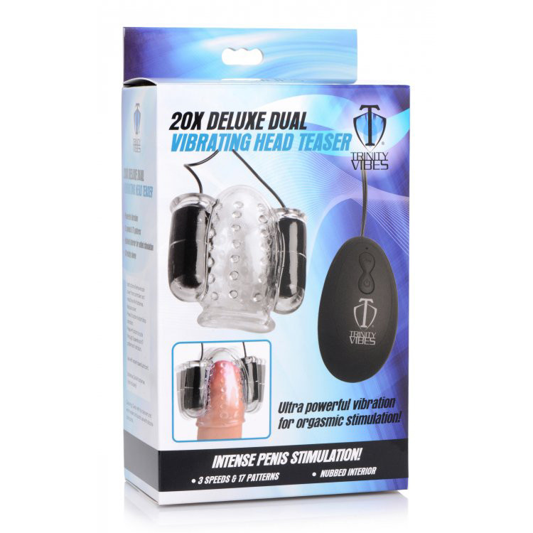 Trinity Men 20X Deluxe Dual Vibrating Head Teaser