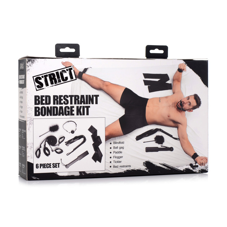 Strict Bed Restraint Bondage Kit